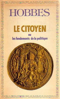 Livrenpoche : Le citoyen - Hobbes - Livre