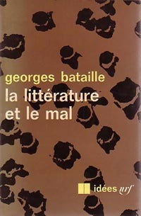 La littérature et le mal - Georges Bataille - Livre