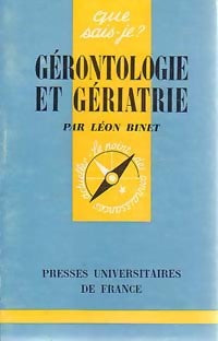 Livrenpoche : Gérontologie et gériatrie - Léon Binet - Livre