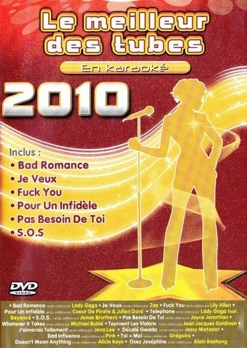Livrenpoche : Le meilleur des tubes en karaoké - 2010 - Unknown Artist - DVD