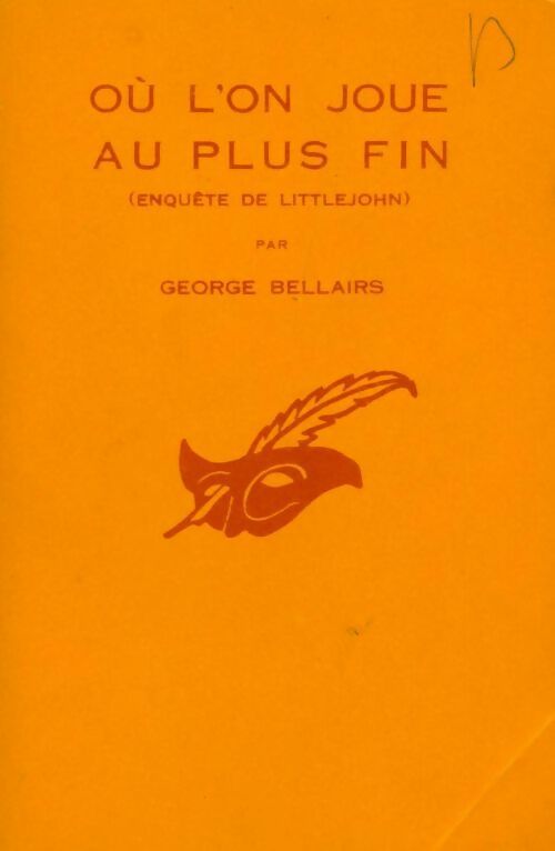 Livrenpoche : Où l'on joue au plus fin - George Bellairs - Livre