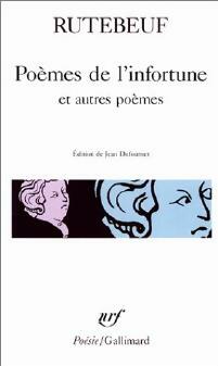 Poèmes de l'infortune et autres poèmes - Rutebeuf -  Poésie - Livre