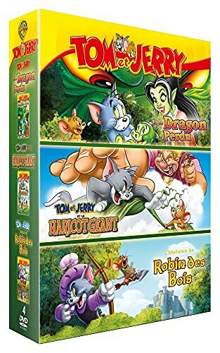 Livrenpoche : Tom & Jerry : Le Haricot géant + Robin des Bois + Le Dragon Perdue - Spike Brandt, Tony Cervone - DVD