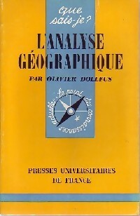 L'analyse géographique - Olivier Dollfus - Livre