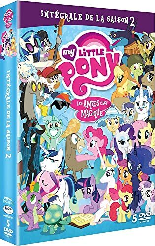 Livrenpoche : My Little Pony : Les Amies C'Est Magique - Intégrale de la saison 2 - Jayson Thiessen, James Wootton - DVD