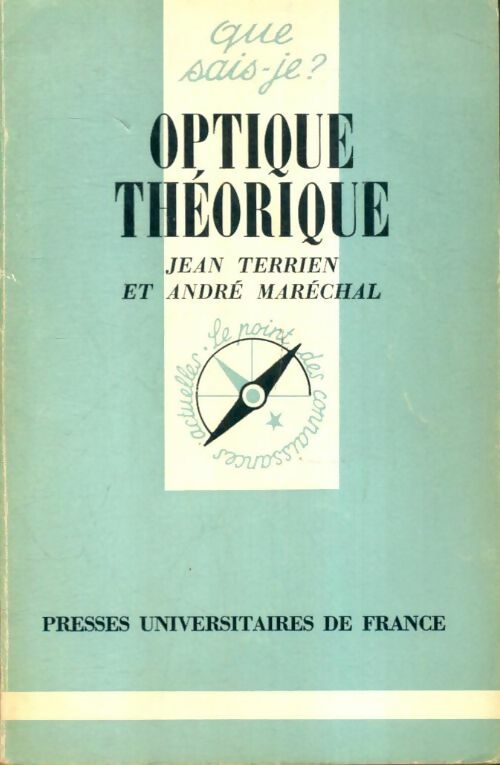 Livrenpoche : Optique théorique - Jean Terrien, André Maréchal - Livre