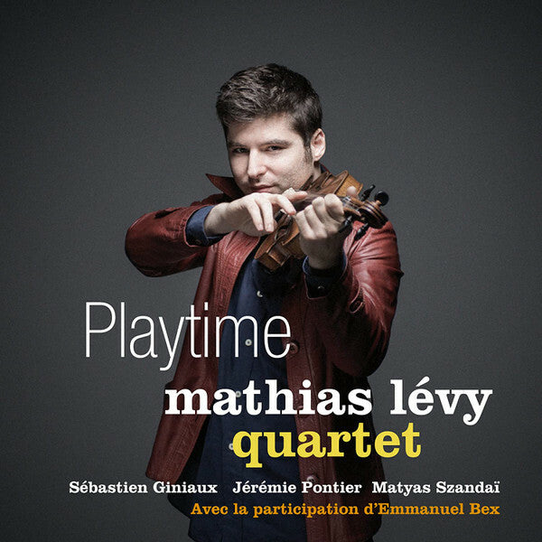 Livrenpoche : Mathias Lévy Quartet - Playtime - Mathias Lévy Quartet - CD