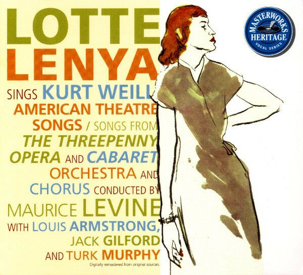 Livrenpoche : Lotte Lenya - Lotte Lenya Sings Kurt Weill (American Theatre Songs) - Lotte Lenya - CD