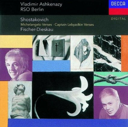 Livrenpoche : Shostakovich, Vladimir Ashkenazy, Fischer-Dieskau* & Rso berlin* - michelangelo verses / captain lebyadkin verses - Shostakovich, Vladimir Ashkenazy, Fischer-Dieskau & RSO Berlin - CD