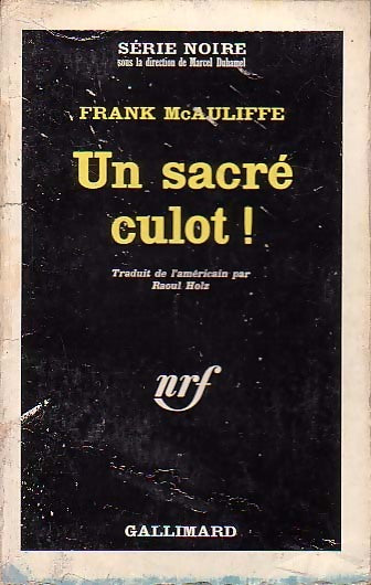 Livrenpoche : Un sacré culot ! - Frank McAuliffe - Livre