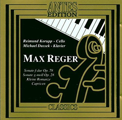 Livrenpoche : Reger Sonaten Für Cello+Kla - Korupp, Reimund, Dussek,Michael - CD