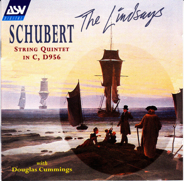 Livrenpoche : Franz Schubert, The Lindsays, Douglas Cummings - String Qunitet in C, D 956 - Franz Schubert, The Lindsays, Douglas Cummings - CD