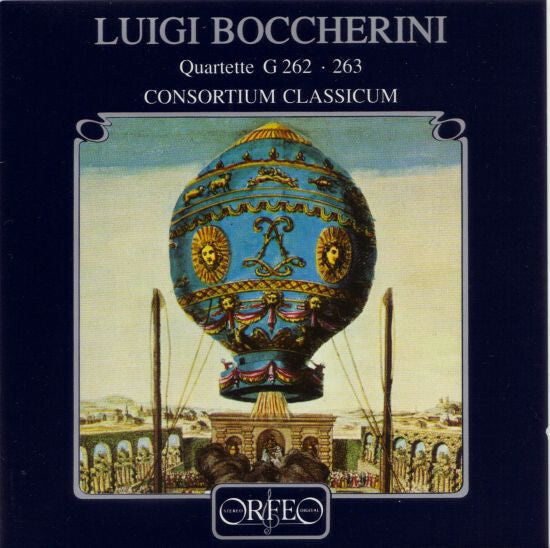 Livrenpoche : Luigi Boccherini, Consortium Classicum - Quartette G262 - 263 - Luigi Boccherini, Consortium Classicum - CD