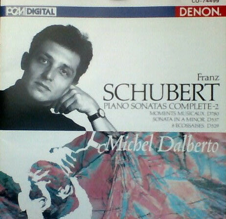 Livrenpoche : Franz Schubert, Michel Dalberto - Piano Sonatas Complete - 2 (Moments Musicaux, D780 / Sonata In A Minor, D537 / 8 Ecossaises, D529 - Franz Schubert, Michel Dalberto - CD