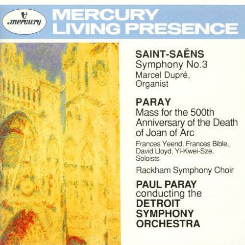 Livrenpoche : Saint-Saëns, Paul Paray, Detroit Symphony Orchestra - Symphony No. 3 / Mass For The 500th Anniversary Of The Death Of Joan Of Arc - Saint-Saëns, Paul Paray, Detroit Symphony Orchestra - CD