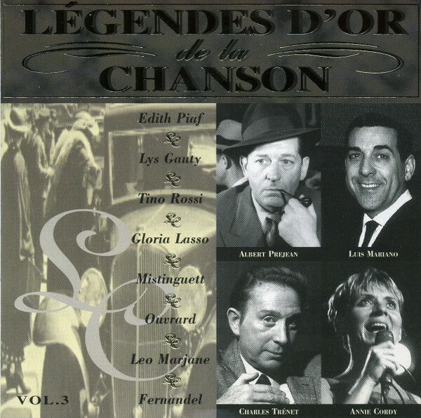 Livrenpoche : Légendes D'Or De La Chanson Vol. 3 - Collectif - CD