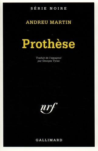 Livrenpoche : Prothèse - Andreu Martin - Livre