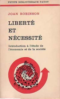 Livrenpoche : Liberté et nécessité - Joan Robinson - Livre