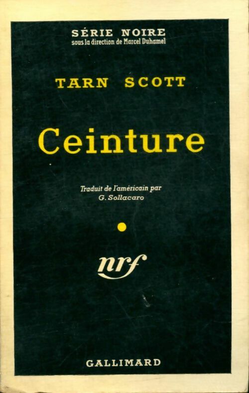 Livrenpoche : Ceinture - Tarn Scott - Livre