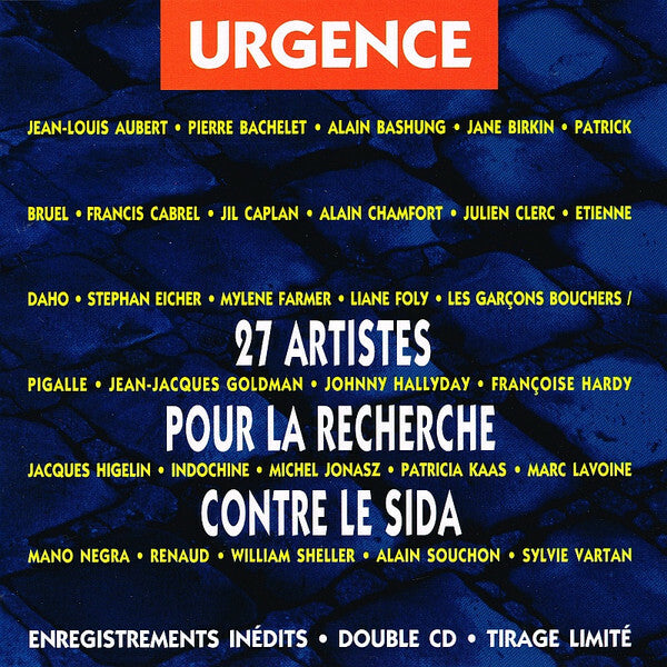 Livrenpoche : Urgence, 27 Artistes Pour La Recherche Contre Le Sida - Collectif - CD