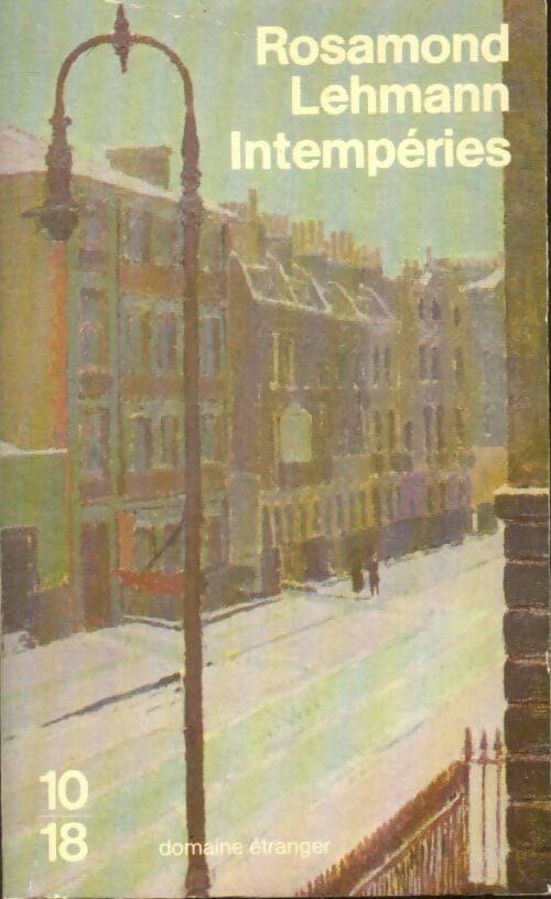 Livrenpoche : Intempéries - Rosamond Lehmann - Livre