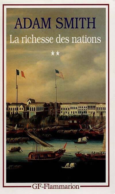 Livrenpoche : La richesse des nations Tome II - Smith - Livre