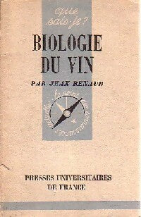Livrenpoche : Biologie du vin - J. Renaud - Livre