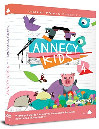 Livrenpoche : Annecy kids 4 - Alex Budovsky, Julia Ocker, Oana Lacroix, Krishna Chandran A. Nair, Quentin Marcault, Robert Lobel, Hugo Frassetto - DVD