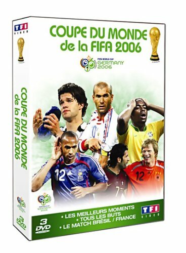 Coupe du Monde de la Fifa 2006 : Tous les buts / les meilleurs moments / le match France - Brésil - Coffret 3 Dvd - XXX - DVD