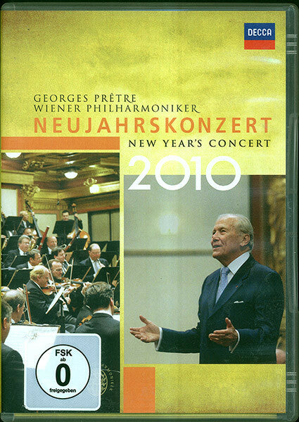 Livrenpoche : Georges Prêtre, Wiener Philharmoniker - Neujahrskonzert 2010 - Georges Prêtre, Wiener Philharmoniker - DVD