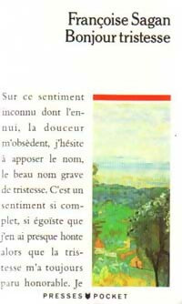 Livrenpoche : Bonjour tristesse - Françoise Sagan - Livre