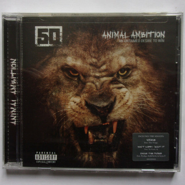 Livrenpoche : 50 Cent - Animal Ambition (An Untamed Desire To Win) - 50 Cent - CD