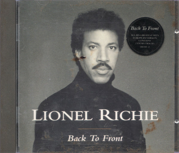 Livrenpoche : Lionel Richie - Back To Front - Lionel Richie - CD