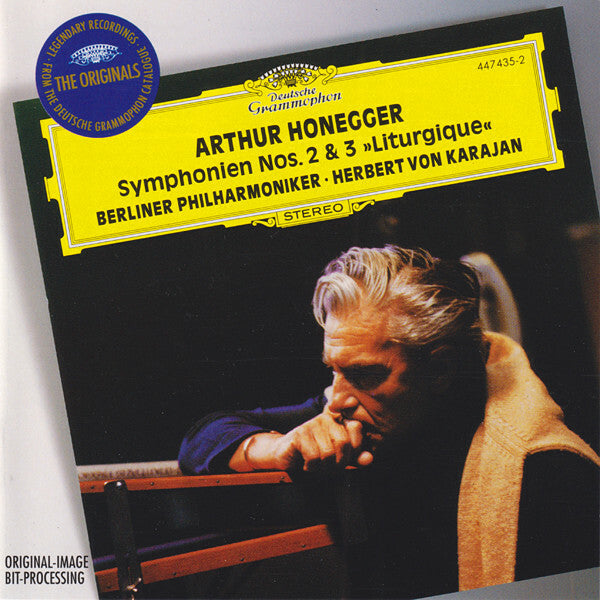 Livrenpoche : Arthur Honegger - Berliner Philharmoniker ? Herbert von Karajan - Symphonien Nos. 2 & 3 »Liturgique« - Arthur Honegger - CD