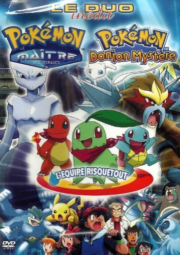 Livrenpoche : Pokemon Le Duo Inedit : Le Maître Des Mirages + Donjon Mystère - XXX - DVD