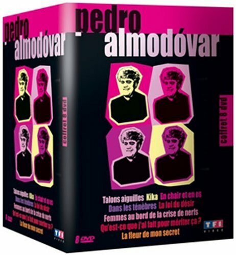 Livrenpoche : Pedro Almodovar : La fleur de mon secret / Kika / talons aiguilles / En chair et en os / Dans les ténèbres / La loi du désir / Femmes au bord de la crise de nerf / Qu'est-ce que j'ai fait pour mériter - Pedro Almodóvar - DVD