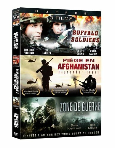 Guerre : Buffalo soldiers / Piège en Afghanistan / Zone de guerre - XXX - DVD