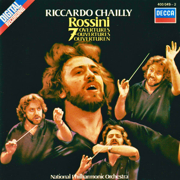 Livrenpoche : Riccardo Chailly, Rossini, National Philharmonic Orchestra - 7 Overtures - National Philharmonic Orchestra, rossini, Riccardo Chailly - CD