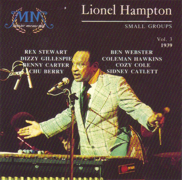 Livrenpoche : Lionel Hampton - Small Groups - Vol. 3: 1939     - Lionel Hampton - CD