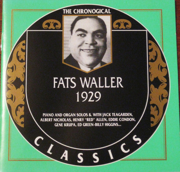 Livrenpoche : Fats Waller - 1929 - Fats Waller - CD