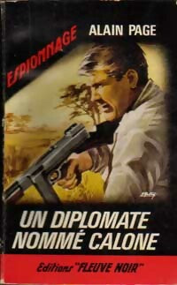 Livrenpoche : Un diplomate nommé Calone - Alain Page - Livre