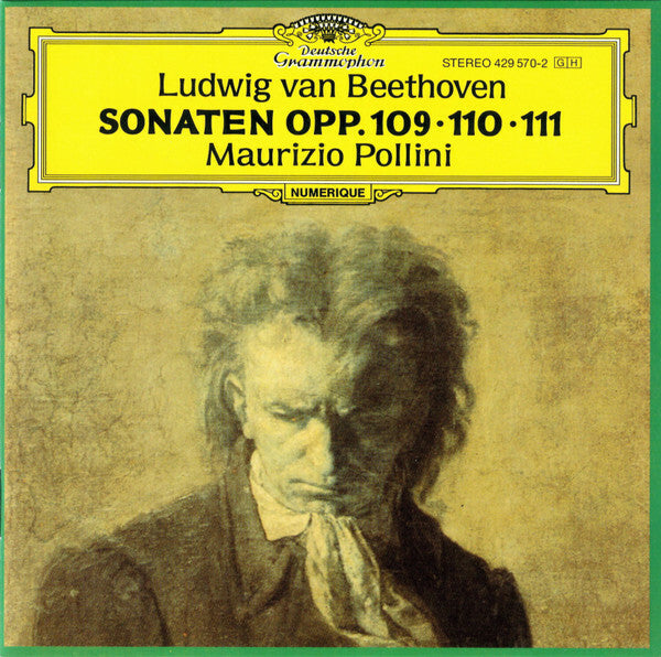 Livrenpoche : Ludwig van Beethoven, Maurizio Pollini - Sonaten Opp. 109-110-111 - Maurizio Pollini, Ludwig van Beethoven - CD
