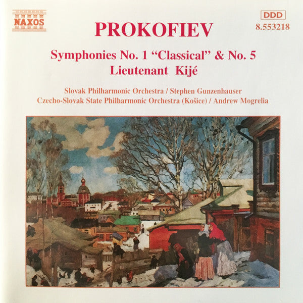Livrenpoche : Prokofiev - Symphonies No.1 Classical / Symphony No.5 / Lieutenant Kijé - Prokofiev - CD