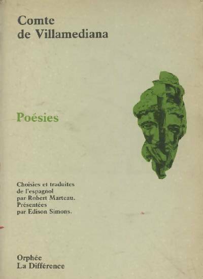Livrenpoche : Poésies - Comte De la Villamediana - Livre