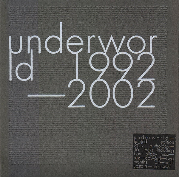 Livrenpoche : Underworld - 1992-2002 - Underworld - CD
