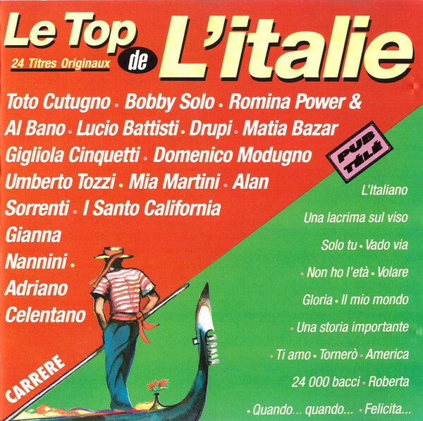 Livrenpoche : Le Top De L'Italie - Collectif - CD