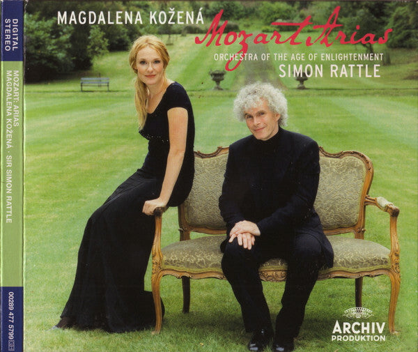 Livrenpoche : Mozart, Magdalena Kozená, Simon Rattle, Orchestra Of The Age Of Enlightenment - Mozart Arias - Mozart, Magdalena Kozená, Simon Rattle, Orchestra Of The Age Of Enlightenment - CD