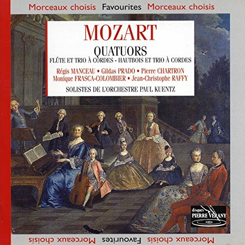 Livrenpoche : Mozart - Quatuors pour Flûte & pour Hautbois & Tri - Manceau R., Prado G., Frasca-Colombier - CD