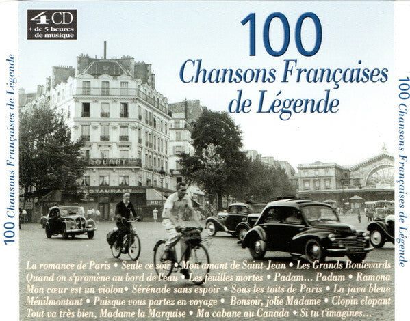 Livrenpoche : 100 Chansons Françaises De Légende - Collectif - CD