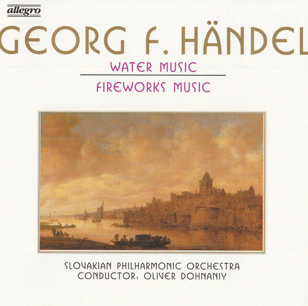 Livrenpoche : Händel - Water Music - Fireworks Music - Georg F. Händel - CD